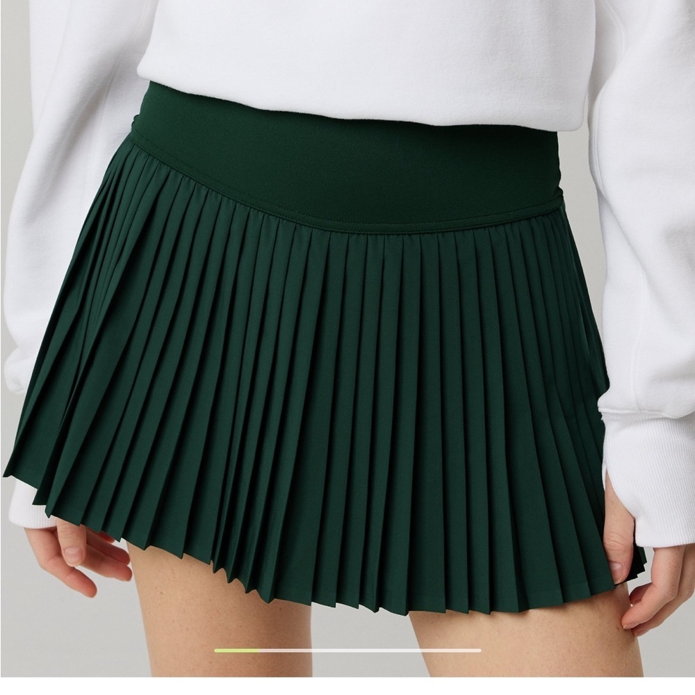 Aerie blue Pleated Skirt